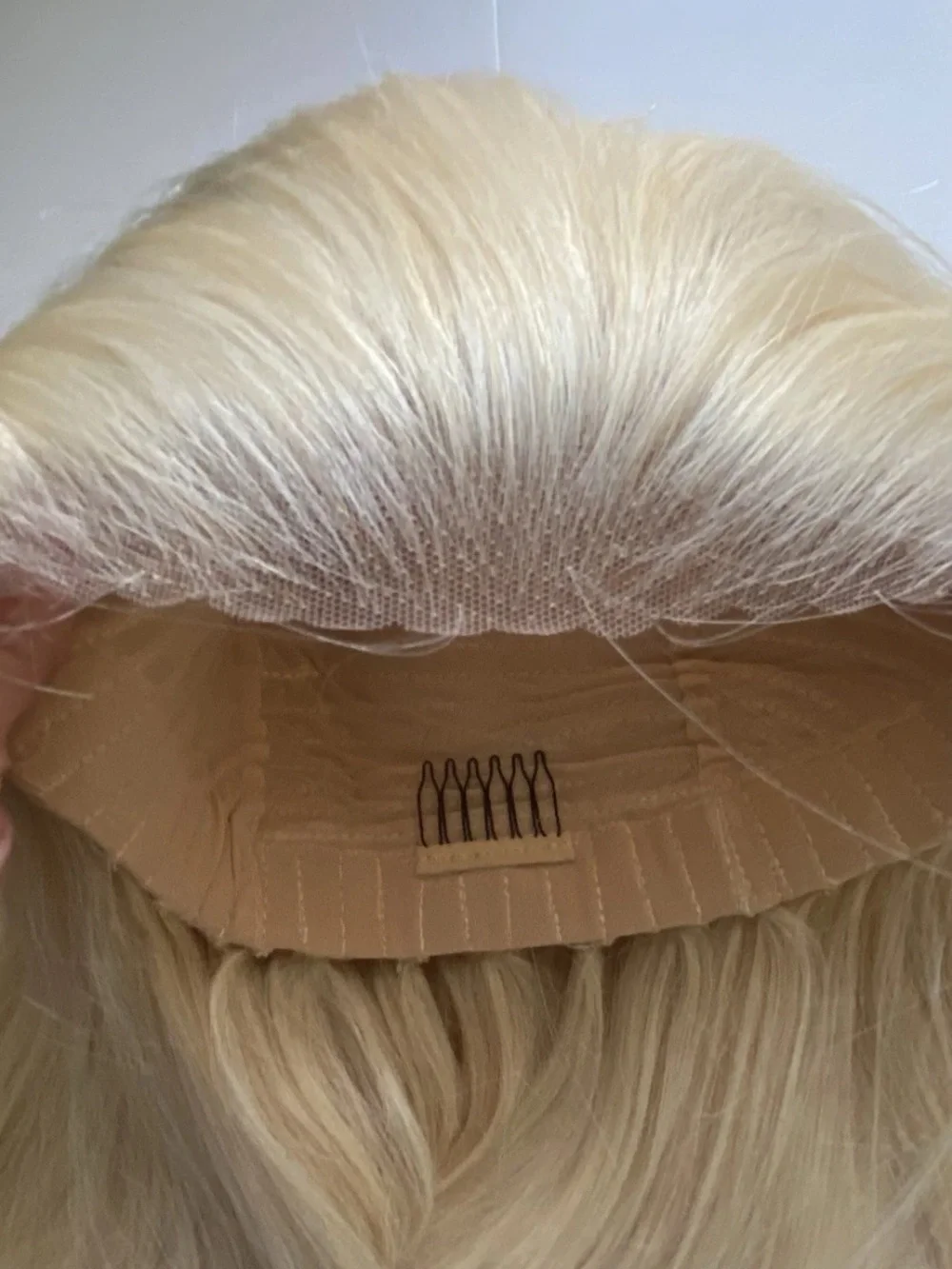 Blonde Straight Short Lace Front Wig Human Hair 12” 6x5 HD 200% Density Dome Cap